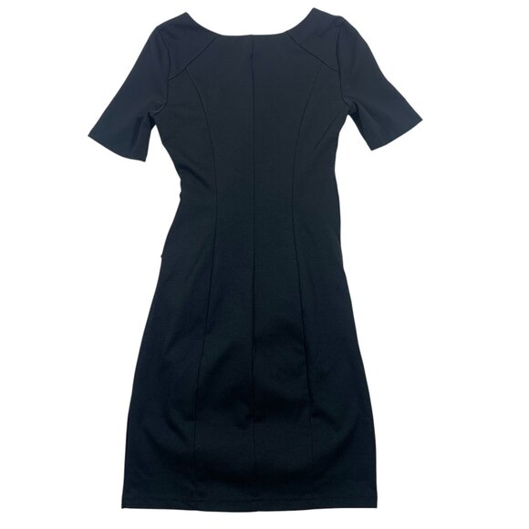 Kaff women s black Party cocktail Dress size small V-Neck with Sleeve by - Picture 11 of 16